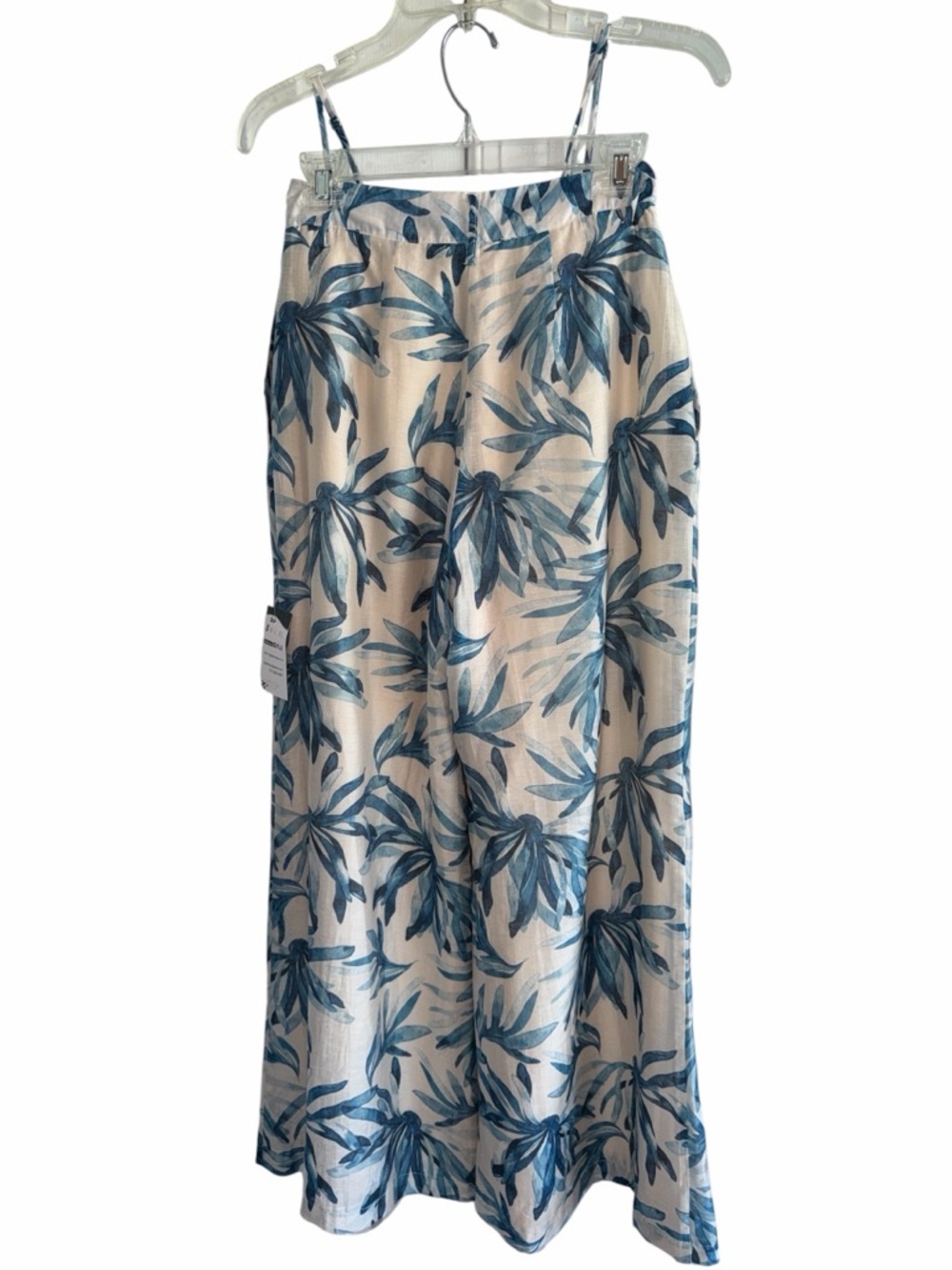 Aakaa Tropical Bra Top & High Waisted Wide Leg Pants Size Small NWT - Picture 6 of 14